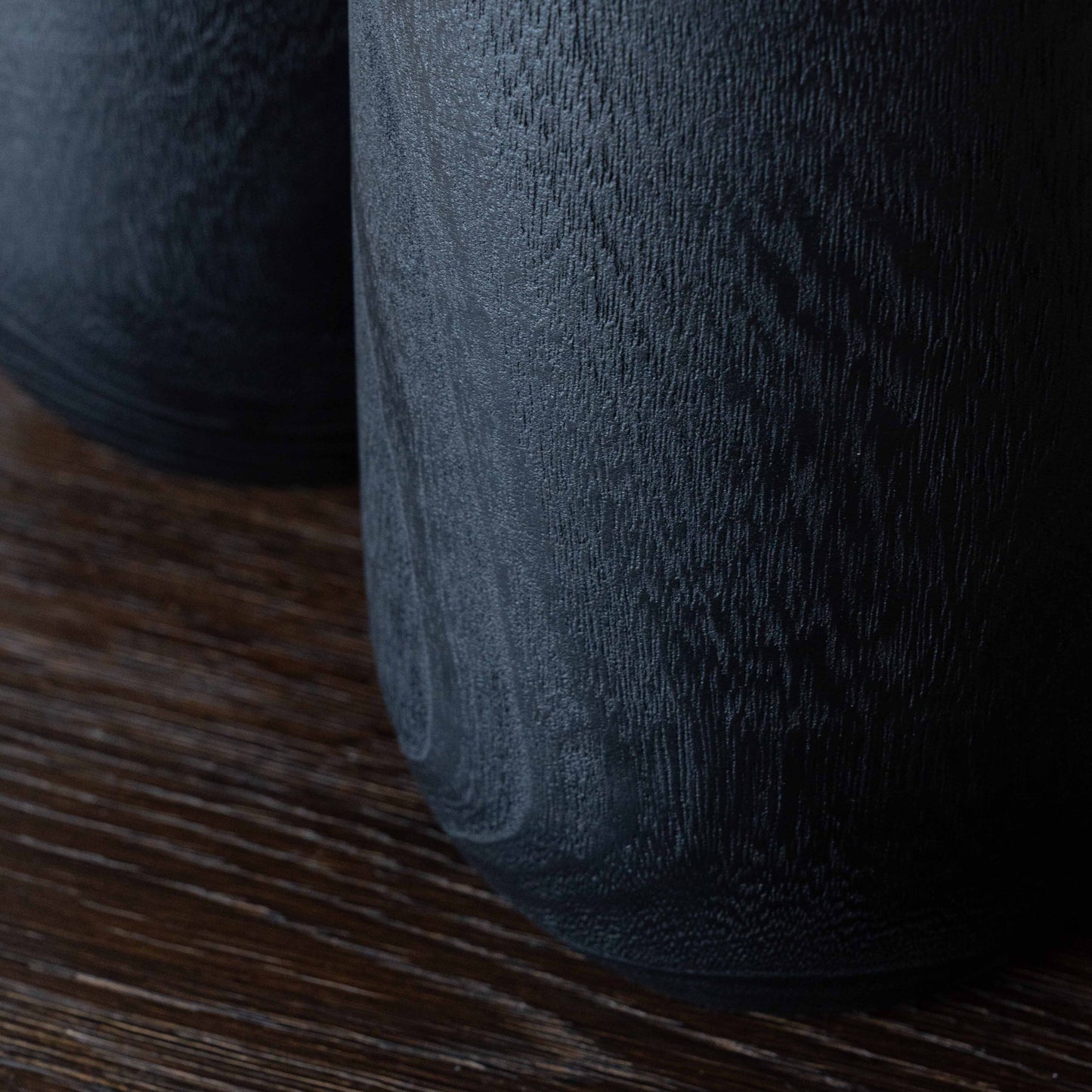 Solid Wood And Glass Candle Holder