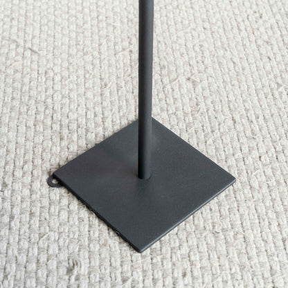 Black Floor Candle Stand | Candle Holder