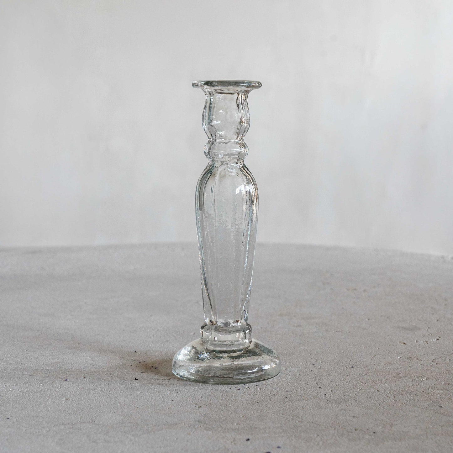 Vintage Glass Candle Holder