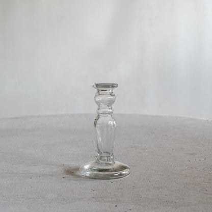 Vintage Glass Candle Holder