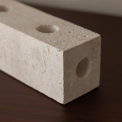 Limestone Marble Candle Holder
