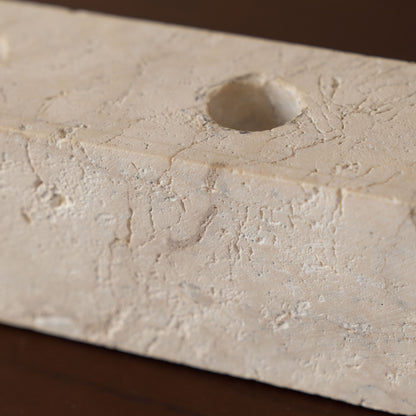 Limestone Marble Candle Holder