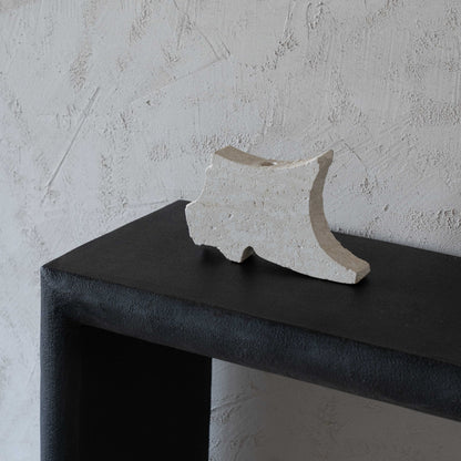 Natural Lime Stone Candle Holder