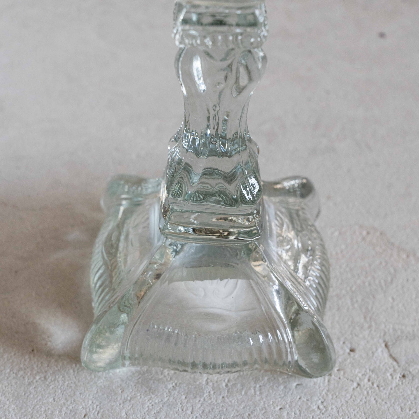 Classic Vintage Glass Candle Holder