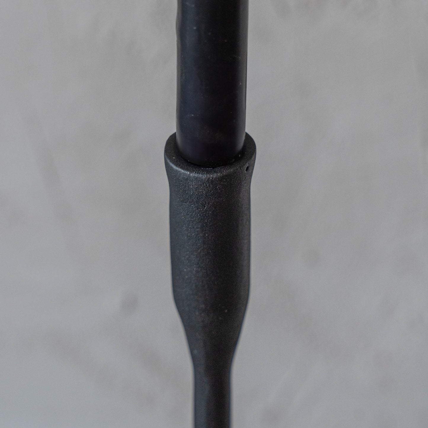 Set of Three Steel Candle Stand