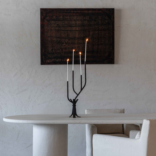 Classic Thin Steel Candle Holder